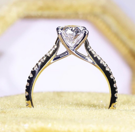 Art Deco 12ct Gold, Diamond Geometric Dress Ring - Antique And Vintage  Elegance Online Australia Melbourne Sydney