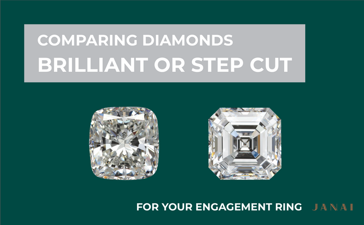 Comparing Diamonds - Brilliant Cut or Step Cut