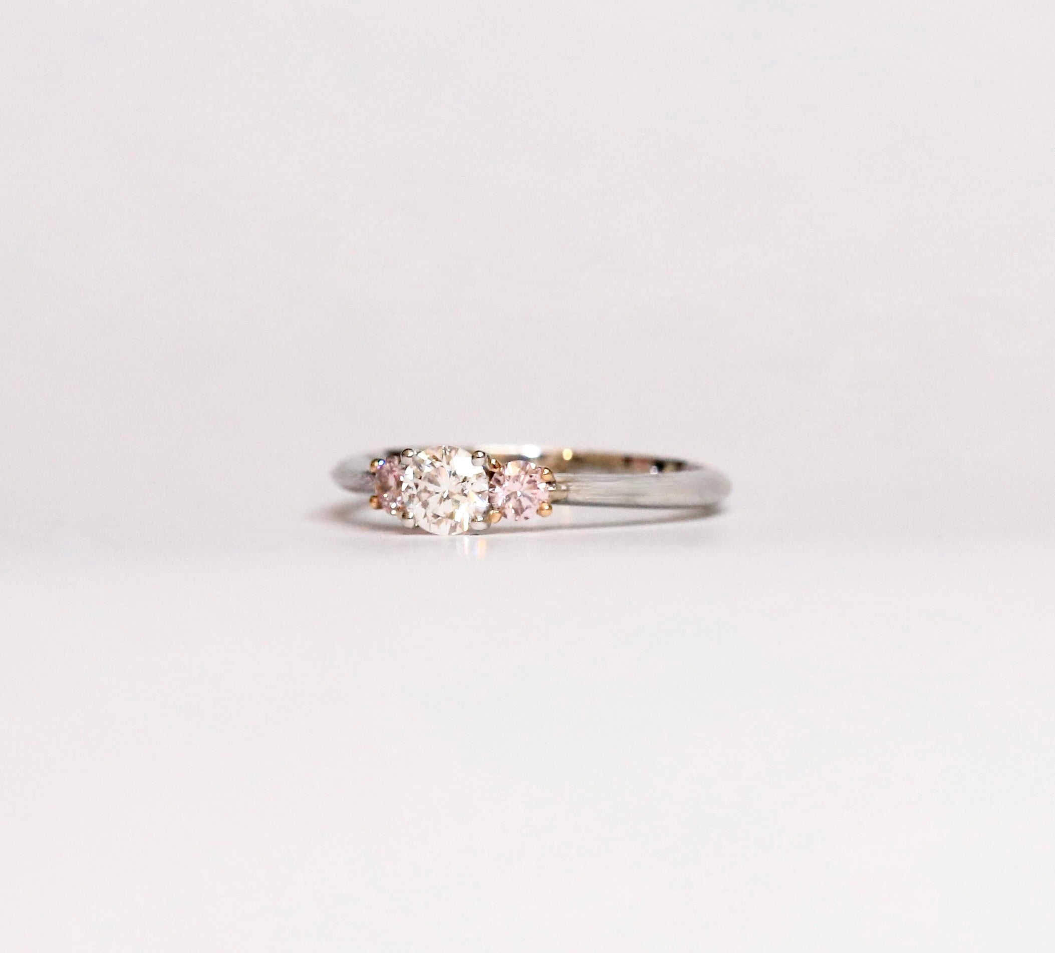 Uneek Oval Pink Diamond Engagement Ring with Pink Diamond In | Aires  Jewelers | Morris Plains, NJ