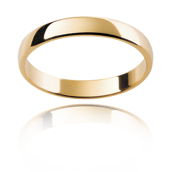 women's classic yellow gold wedding ring