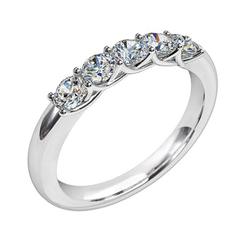pink diamond eternity ring - Holloway Diamonds